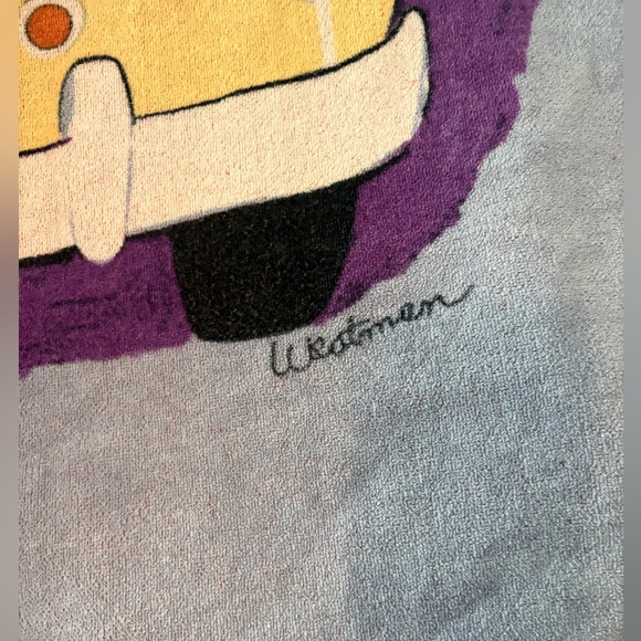 The New Yorker Magazine 1989 Condé Nast Oversized Beach Towel 40 x 70 - Picture 3 of 3